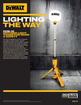 DEWALT - FLYER - DXBL30 DIFFUSED LIGHT TOWER_Page_1